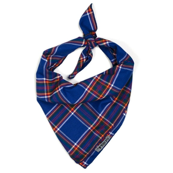 Royal Plaid Bandana