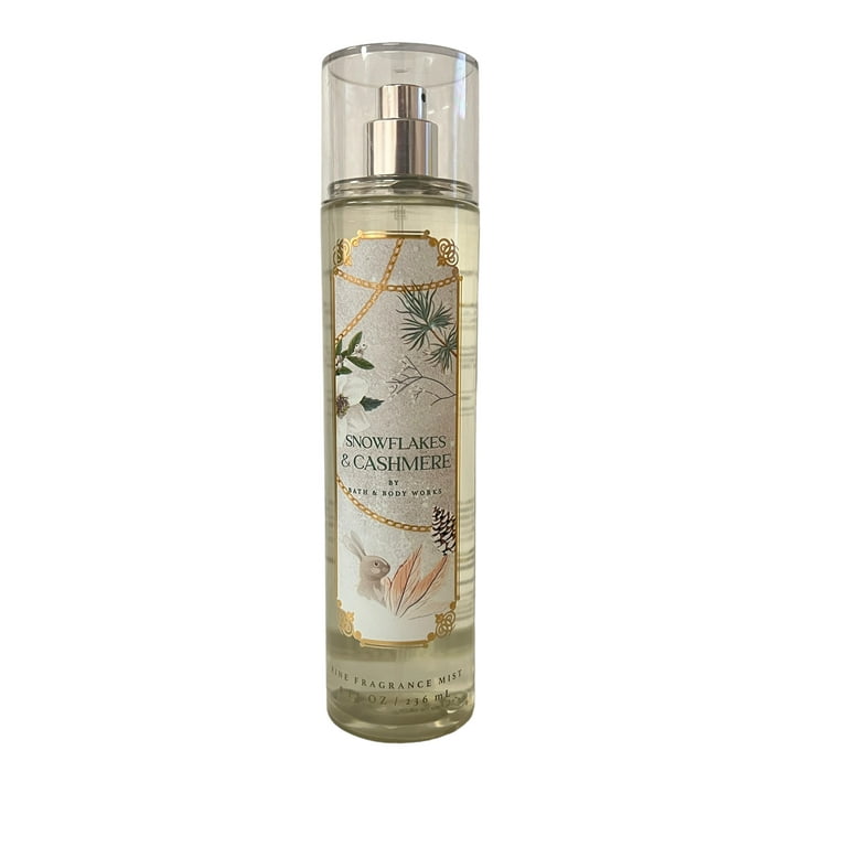 Bath and Body Works Snowflakes Cashmere Fragrance Mist Set