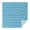 Blue White Checkerboard, variant on Blue White Checkerboard Checkered Pattern Square Tablecloth,Waterproof Square Table Cover,Wipeable Spillproof Washable Table Cover for Home Kitchen Party Decor 42"X42"(107x107cm)