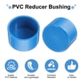 thumbnail image 3 of Uxcell 8Pcs Pipe End Cap Fitting, 1.97" ID Furniture Grade Pipe End Cap, Blue, 3 of 6