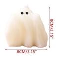 thumbnail image 3 of erdimoy 6 Styles Cute Ghost Shaped Scented Candles, 3.15 Inch Mini Halloween Decorative Wax Candles, Spooky Tabletop Tiered Tray Decor & Holiday Gift, 3 of 6
