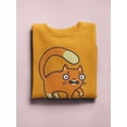 thumbnail image 3 of Scorpio Cat Design. Sweatshirt Women -Image by Shutterstock, Female XX-Large, 3 of 4