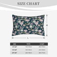 thumbnail image 4 of Honeii Lilies Flowers Decorative Throw Pillow Case - Elevate Your Couch, Sofa, or Bed with Stylish Home Decor, Perfect Gift Idea-20"x30", 4 of 6