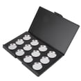 thumbnail image 1 of Empty Eye Shadow Box, 12 Colors Dustproof Empty Makeup Palette Practical Portable  For Women For Lipstick For Blusher For Girls, 1 of 8