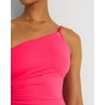 thumbnail image 2 of Lauren Ralph Lauren Beach Club Solids Double Strap One Shoulder One-Piece Passion Fruit 8, 2 of 4
