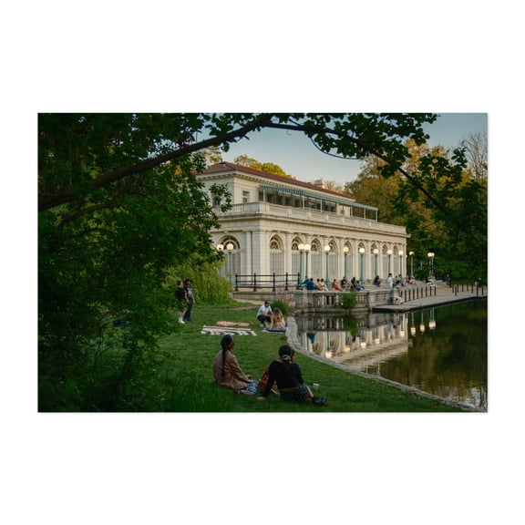 Picnic Time - Brooklyn New York Photography Unframed Wall Art Print 5 x 7 inches