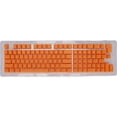 thumbnail image 3 of 114 Teclas De Teclas, Teclas De Teclado Apariencia Mate Inyección De Dos Colores Para La Mayoría De Los Teclados Mecánicos OTVIAP naranja pequeña, 3 of 8