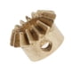 thumbnail image 5 of 0.8 Gear Module Tornillo (Worm Gear) de 15 con Orificio de 3/ 4/ 5/ 6 mm / Acero Zulema  Engranaje cónico, 5 of 8