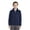Navy, variant on Sport-Tek Youth Sport-Wick Fleece Full-Zip Jacket. YST241