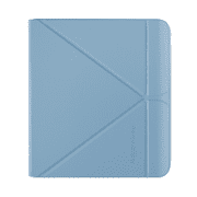 Kobo Libra Colour Black eReader with Case Bundle (Dusk Blue SleepCover, Case + AC Bundle)