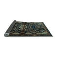 thumbnail image 2 of Ahgly Company Indoor Rectangle Persian Light Blue Traditional Area Rugs, 8' x 12', 2 of 4