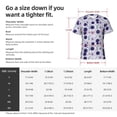 thumbnail image 4 of Rocae Daisies Flowers for Men's Moisture-Wicking Crew Tee - T-Shirt for Sports, Outdoor Activities, and Casual WearMedium, 4 of 9