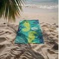 thumbnail image 2 of Printed Microfiber Sueded Beach Towel in Mesh bag, 2 of 2