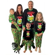 Dr. Seuss Baby Unisex The Grinch Christmas Matching Family Pajamas, 1-Piece, Sizes 9M-18M