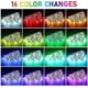 thumbnail image 2 of Cadena de Luces LED Multicolor 5M 50 Luces JanHm USB IP65, 2 of 4