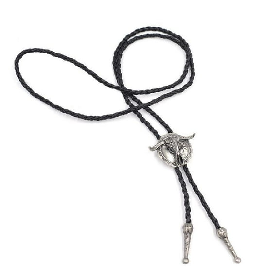 Yokua Western Bolo Tie for men Vintage Bolo Tie Cowboy Tie Longhorn Bull Bolo Tie