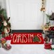 thumbnail image 4 of Felpudo navideño rojo de Mat Outdoor Decor, felpudo de bienvenida navideño para exteriores, felpudo para interiores, felpudo navideño para exteriores para puerta de entrada, 16 "x 24", 4 of 8
