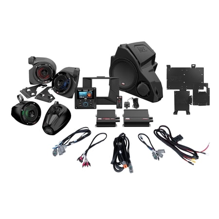 MTX Audio RZR-14-THUNDER5 Audio System for 2014+ RZR Car Speakers Black