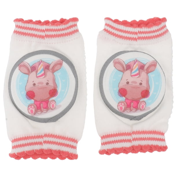 BRIGHTFUFU 1 par de rodilleras protectoras transpirables para primavera y verano para bebés pequeños.