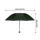 thumbnail image 3 of Paraguas Plegable Extragrande Xiying de 110 Cm con Doble Capa de Protección Solar y Contra La Lluvia, Bloqueo Uv, Resistente Al Viento, Compacto, con Mango Esmerilado, 10 Varillas Reforzadas, 330 G, 3 of 6