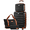 Black&Brown, variant on 6 Piece Luggage Sets, with Travel Duffle Bags, Lightweight ABS Hard Suitcase, Black Tan