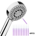 thumbnail image 3 of Shower Head Cleaning Brush for Small Hole,40 Pcs Purple Multifunctional Shower Head Cleaner Tool Anti-Clogging Nozzle with Storage Boxes, Showerhead Cleaning Brushes Picks for Household Bathroom, 3 of 9