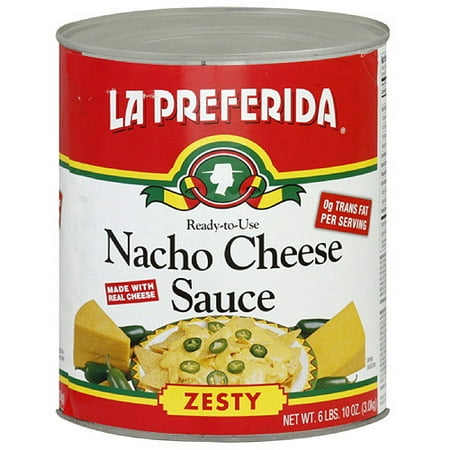 La Preferida Nacho Zesty Cheese Sauce, 106 oz (Pack of 6)