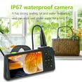 thumbnail image 2 of TFixol Industrial Endoscope with 4.5-inch IPS Color Display 1080P Photos Videos Snake Camera with 6 LED Lights Borescope IP67 Waterproof 2 Million Pixels Inspection Camera with TF Card Slot for Mainte, 2 of 7