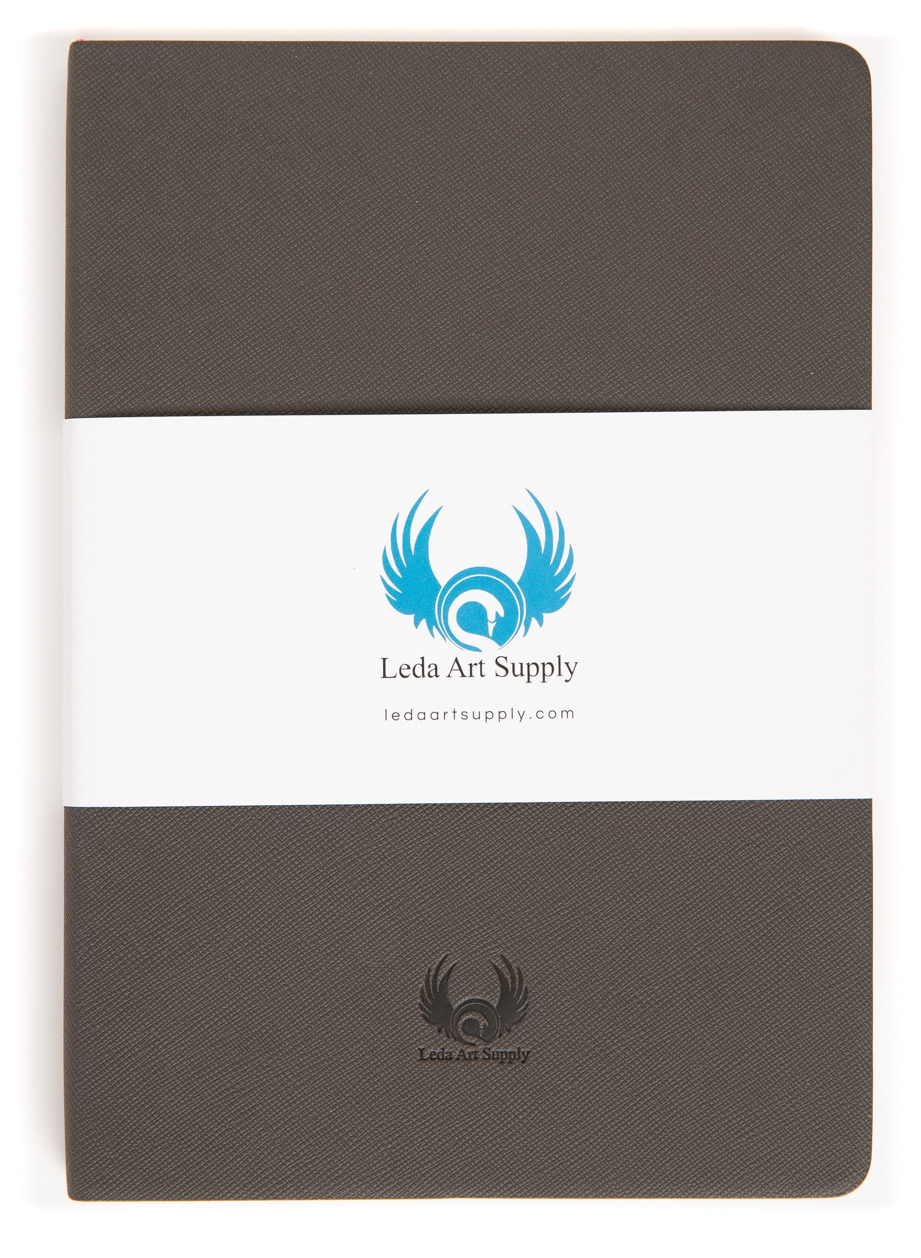 Leda Art Supply Premium Sketch Book (Medium 8.25 x 5.7 inch) for Professional Ink, Pen, Graphite and Colored Pencil Drawing