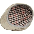 thumbnail image 6 of Herringbone Applejack Wool Blend Newsboy Gatsby Ivy Hat Golf Driver Ascot, 6 of 6