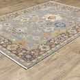 thumbnail image 2 of Woven Trends Cabana - 835D1 - Bohemian Style, Vintage Pattern, Pet & Family Friendly, Living Room, Dining Room, Office, Power Loomed, Low Pile Wool Area Rug in Blue - 6' x  9', 2 of 4