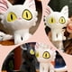 thumbnail image 3 of 10 inches (about 25.4 cm) Suzume no Tojimari Cat Plush Adult Plush Cat, Anime Movie Plush Stuffed Aristo Cat Plush Doll (White), 3 of 4