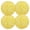 Yellow, variant on Ryvnso Yellow Lizard Skin Round Plate Mats Dining Table Placemat Set of 4 for Holiday Decoration