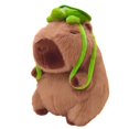 thumbnail image 1 of Peluche Sweesies Capybara con mochila de tortuga para niños, 1 of 7