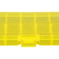 thumbnail image 4 of Thinsony 10 Grid Plastic Jewelry Removable Storage Box Beads Container Earring Yellow 12.8x6.5x2.2cm 1Set, 4 of 5
