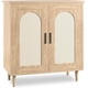 thumbnail image 4 of Qinaqin Rattan Single Puerta Buffet Gabinete Accent Console Mesa para Entryway cm de Profundidadining Sala y Kitchen con Ajustable Shelves 35.2 en 1 Piece, 4 of 6