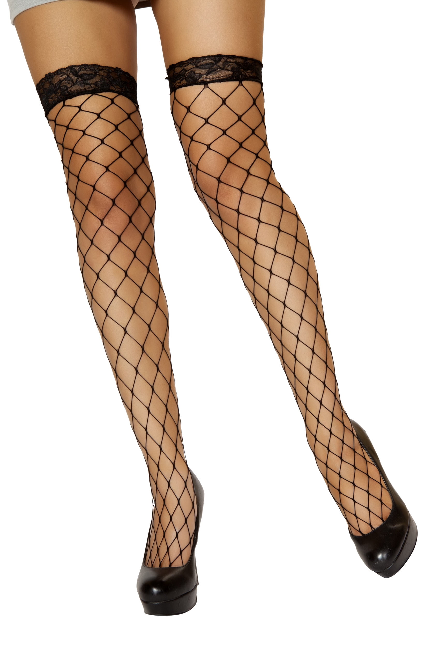 Thigh High Stocking STC213BlkO/S Black Walmart Canada