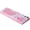 Pink White, variant on Mechanical Gaming Keyboard USB LED Lighting Effects Comfortable for Desktop Pink