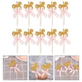 thumbnail image 2 of WORGEOUS 40 unids creativo forma de caballo cupcake toppers carrusel caballo theme pastel toppers, 2 of 7