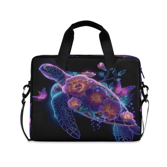Laptop Bag Laptop Briefcase 15.7 x 3 x 11.8 Inches Laptop Bag Briefcases Laptop Storage Travel Laptop Bag Work Laptop Bag Purple Turtle