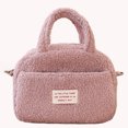 thumbnail image 2 of Bolso Boston Sencillo Bolso Bowling Felpa Nicho Rosa, 2 of 9