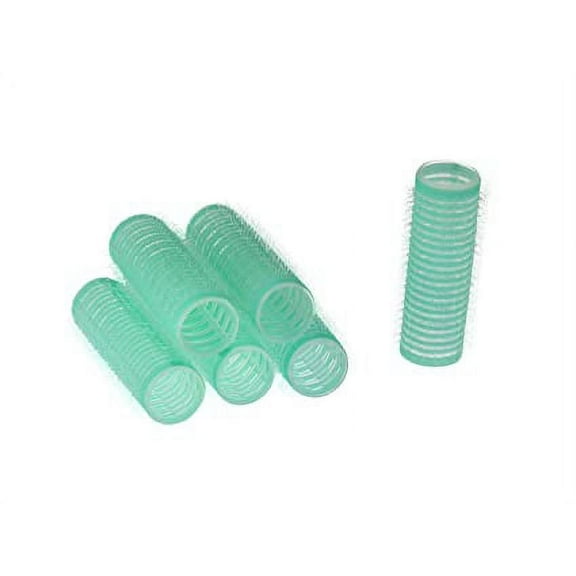 Salon Hairdressing Curlers Hair Rollers-Self Grip Hair Curler Mini Sized Hairdressing Tools, Salon Curly Style Pack of 6 Small 0.6*2.4 Inch (Random color)