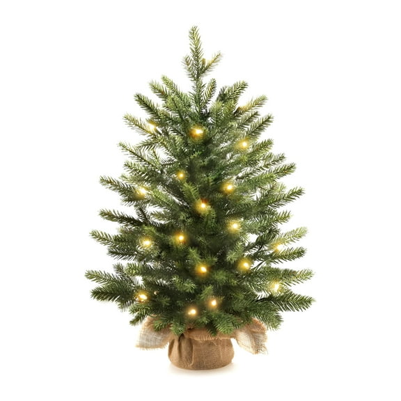 LAMIRO Christmas Decorations Green Christmas Tree Outdoor Christmas Trees for Porch