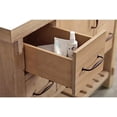 thumbnail image 3 of Ari Kitchen & Bath Marina Farmhouse 42" Solid Wood Bathroom Vanity in Driftwood, 3 of 10