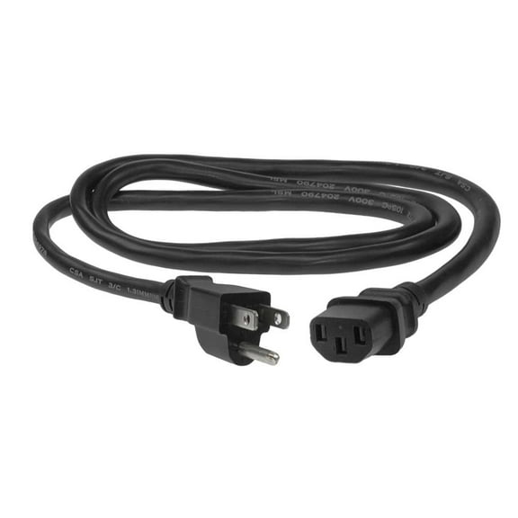 SF Cable NEMA 5-15P to C13 Standard Power Cord, 12 feet - 16 AWG
