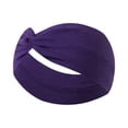 thumbnail image 2 of Willtoo Unisex Running Fitness Headband For Sports Yoga Sweatproof Elastic Cotton Headscarf, 2 of 3