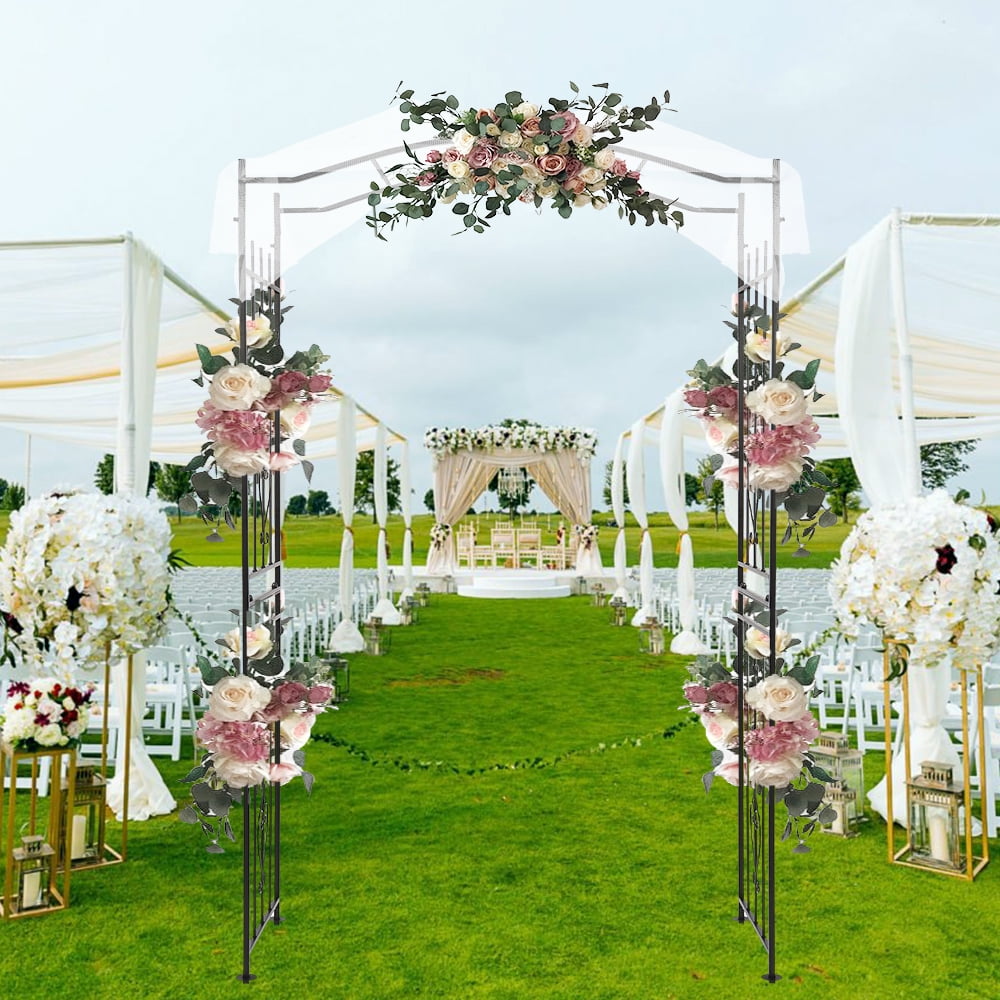 Lowestbest Bridge Top Plant Climbing Frame, Suitable for Decorative Arches of Various Gardens, Weddings and Parties, Black Lowestbest Bridge Top Plant Climbing Frame, Suitable for Decorative Arches of Various Gardens, Weddings and Parties, Black