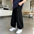 thumbnail image 2 of ersvoioy Boys Quick Dry Pants Elastic Waist Loose Fit Lightweight Trousers Back to School Pants Size 5-15 Years, 2 of 3