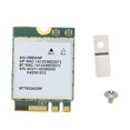 thumbnail image 1 of M.2 WIFI 6E Card 5374Mbps Triple Band 2.4G 5G 6G Support MU MIMO Bluetooth 5.2 M.2 Laptop Wireless Card for Win10 11 for Linux, 1 of 4