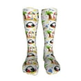 thumbnail image 5 of Yiaed Penguins On The Beach Print Great elasticity Adult Stockings Sports socks for Men and Women-One Size, 5 of 8